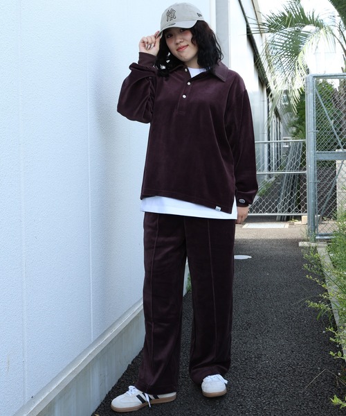 DISCUS ATHLETIC(ディスカス アスレチック)の「DISCUS ATHLETIC/ディスカスアスレチック 長袖ポロシャツ 6487-0605(ポロシャツ・レディース・グレー/ブラウン/ブラック・L/M)」の22枚目の写真