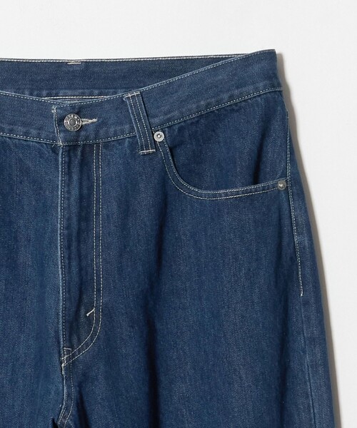 CITEN(シテン)の「<CITEN>バギーデニムパンツ コバルト(デニムパンツ・メンズ・コバルトブルー・L/M/S)」の3枚目の写真