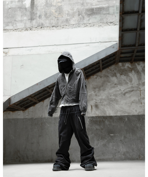 ROARINGRAD(ロアリングラド)の「レイヤードウエストスウェットパンツブラック(その他パンツ・レディース・その他・MEDIUM/LARGE)」の2枚目の写真