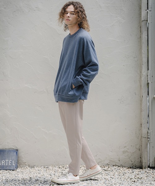 CAMBIO(カンビオ)の「mp15407- Karze Span Tight Fit Pants タイトフィットパンツ(A78226cmb)(その他パンツ・メンズ・グレイッシュベージュ/ブラック/ネイビー/ミックスグレー・M/S/L)」の8枚目の写真