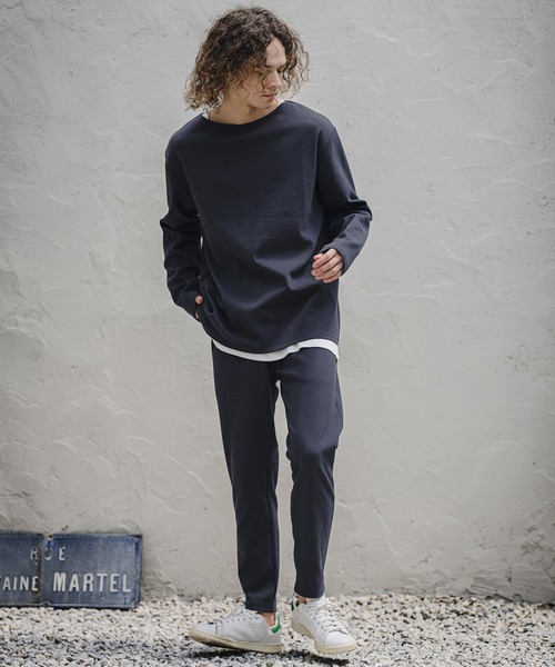 CAMBIO(カンビオ)の「mp15407- Karze Span Tight Fit Pants タイトフィットパンツ(A78226cmb)(その他パンツ・メンズ・グレイッシュベージュ/ブラック/ネイビー/ミックスグレー・M/S/L)」の11枚目の写真