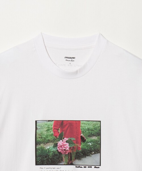 Steven Alan(スティーブンアラン)の「<JIMA × Steven Alan> WTS TEE FLOWER/Tシャツ(Tシャツ/カットソー・メンズ・ホワイト・2/3)」の3枚目の写真