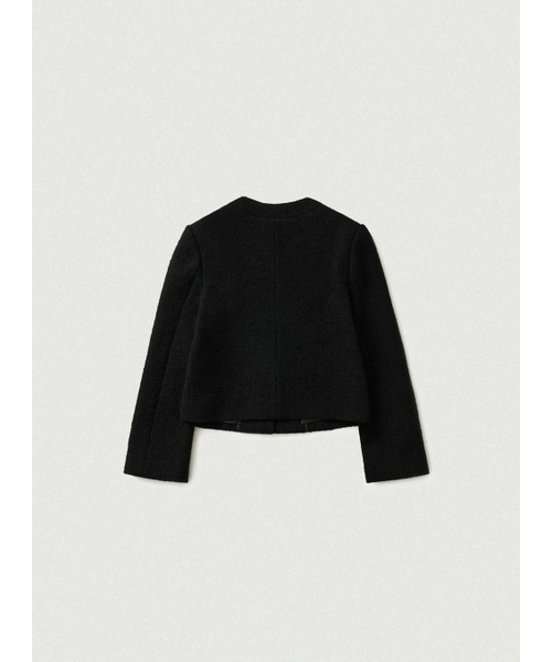 The Barnnet(ザバーネット)の「ANNES ツイードセットアップジャケット ブラック(テーラードジャケット・レディース・その他・SMALL/MEDIUM)」の2枚目の写真