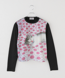 ASHLEY WILLIAMS（アシュリーウィリアムス）の「【Ashley Williams】LONG SLEEVE T-SHIRT（Tシャツ/カットソー）」