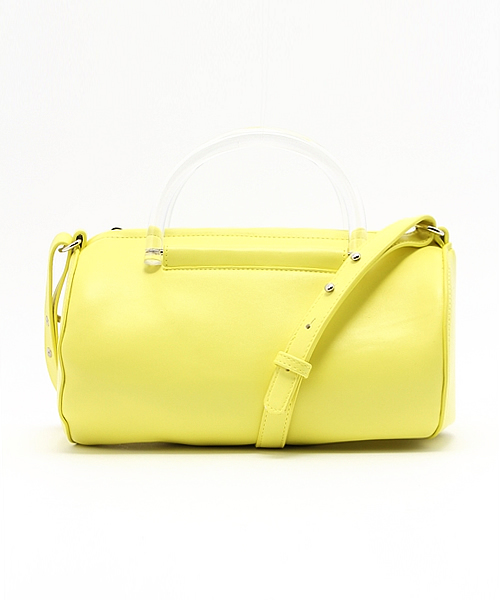 MURUA（ムルーア）の「ドラムショルダーバッグ（ショルダーバッグ・レディース・イエロー/ホワイト/ブラック・FREE）」の3枚目の写真