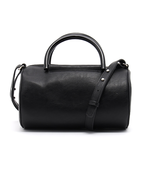 MURUA（ムルーア）の「ドラムショルダーバッグ（ショルダーバッグ・レディース・イエロー/ホワイト/ブラック・FREE）」の2枚目の写真