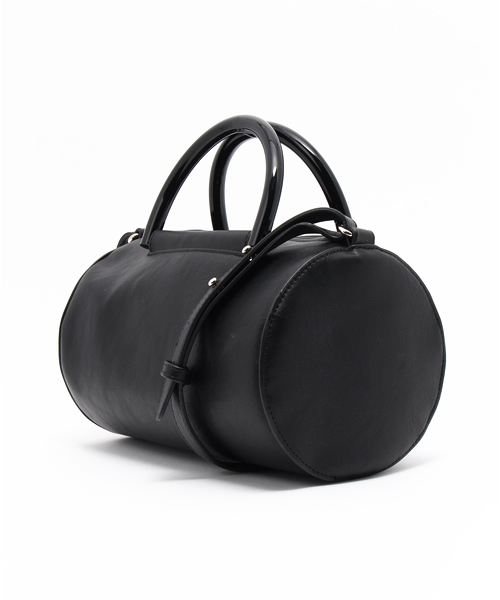 MURUA（ムルーア）の「ドラムショルダーバッグ（ショルダーバッグ・レディース・イエロー/ホワイト/ブラック・FREE）」の4枚目の写真