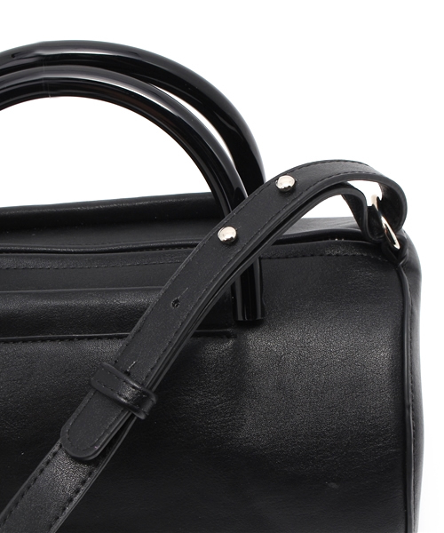 MURUA（ムルーア）の「ドラムショルダーバッグ（ショルダーバッグ・レディース・イエロー/ホワイト/ブラック・FREE）」の6枚目の写真