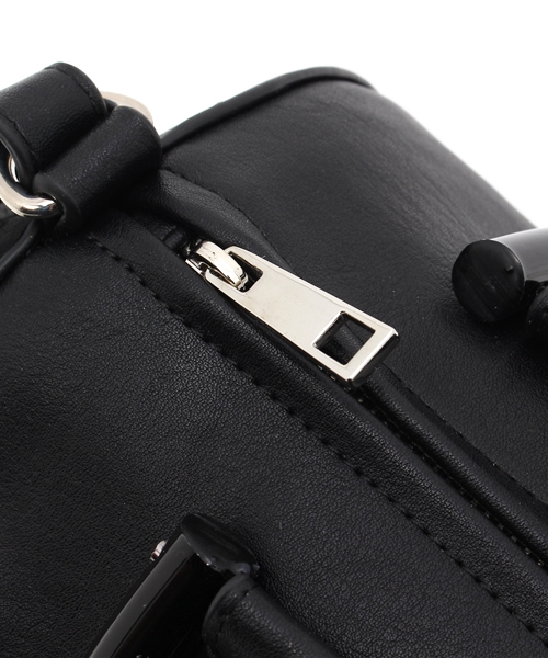 MURUA（ムルーア）の「ドラムショルダーバッグ（ショルダーバッグ・レディース・イエロー/ホワイト/ブラック・FREE）」の7枚目の写真