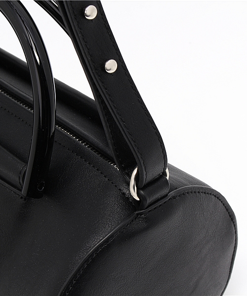 MURUA（ムルーア）の「ドラムショルダーバッグ（ショルダーバッグ・レディース・イエロー/ホワイト/ブラック・FREE）」の8枚目の写真