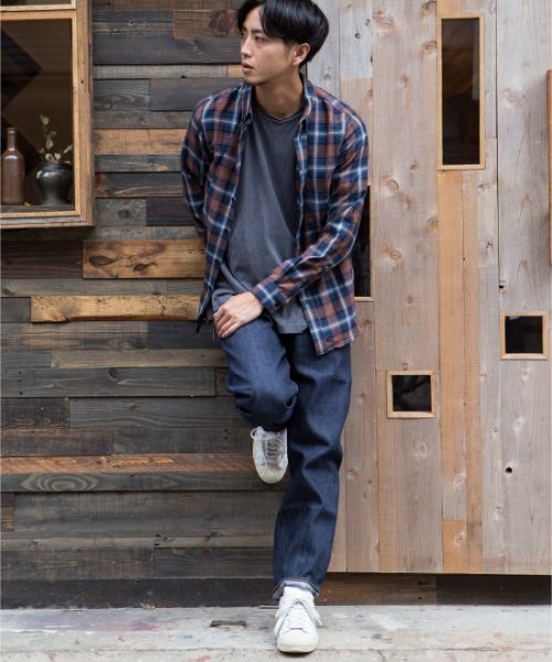 Levi's Made & Crafted（リーバイスメイドアンドクラフテッド）の「LEVI'S(R) MADE&CRAFTED(TM) レイルストレートフィット ブルー RAIL STRAIGHT NON STRETCH SELVED（デニムパンツ・メンズ・ブルー・W31 L34/W32 L34/W30 L34/W34 L34/W28 L34/W33 L34/W29 L34/W29 L32/W30 L32/W28 L32）」の8枚目の写真