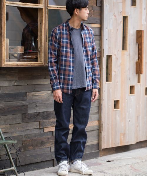 Levi's Made & Crafted（リーバイスメイドアンドクラフテッド）の「LEVI'S(R) MADE&CRAFTED(TM) レイルストレートフィット ブルー RAIL STRAIGHT NON STRETCH SELVED（デニムパンツ・メンズ・ブルー・W31 L34/W32 L34/W30 L34/W34 L34/W28 L34/W33 L34/W29 L34/W29 L32/W30 L32/W28 L32）」の9枚目の写真