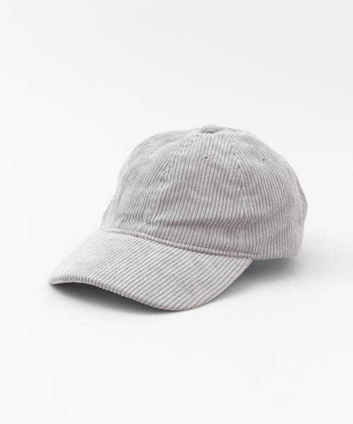 URBAN RESEARCH（アーバンリサーチ）の「UR コーデュロイキャップ（キャップ・レディース・ライトグレー/ネイビー/ベージュ/オレンジ/キャメル・FREE）」の2枚目の写真