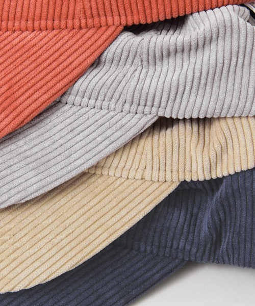 URBAN RESEARCH（アーバンリサーチ）の「UR コーデュロイキャップ（キャップ・レディース・ライトグレー/ネイビー/ベージュ/オレンジ/キャメル・FREE）」の13枚目の写真
