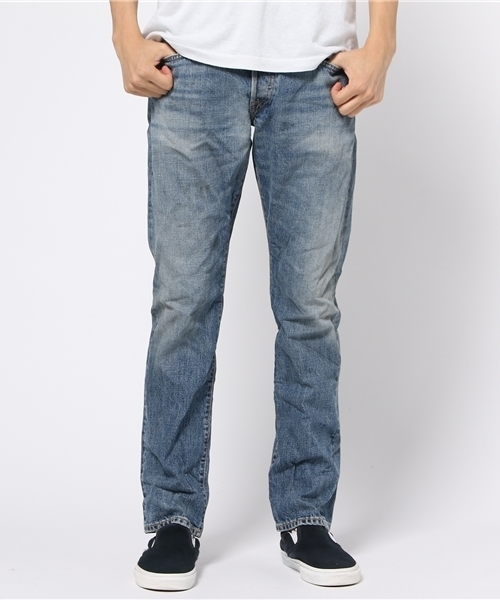 RRL（ダブル アール エル）の「スリムフィット セルビッジ ジーンズ（デニムパンツ・メンズ・ブルー系9・30/30/32/32/32/30/34/32/29/30/28/32/36/32/28/30/31/30/33/32/31/32/30/32/29/32）」の4枚目の写真