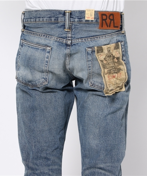 RRL（ダブル アール エル）の「スリムフィット セルビッジ ジーンズ（デニムパンツ・メンズ・ブルー系9・30/30/32/32/32/30/34/32/29/30/28/32/36/32/28/30/31/30/33/32/31/32/30/32/29/32）」の17枚目の写真