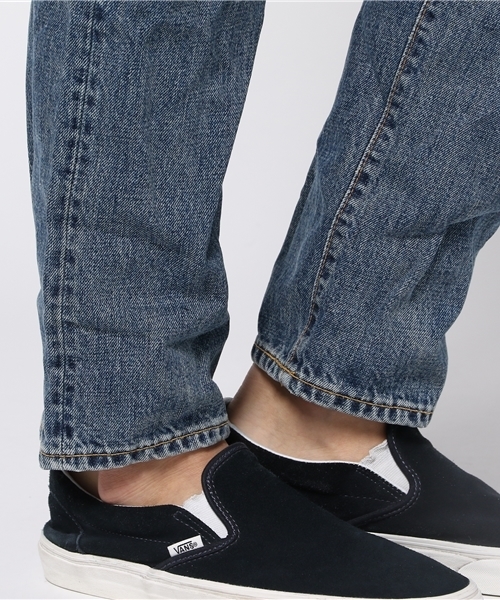 RRL（ダブル アール エル）の「スリムフィット セルビッジ ジーンズ（デニムパンツ・メンズ・ブルー系9・30/30/32/32/32/30/34/32/29/30/28/32/36/32/28/30/31/30/33/32/31/32/30/32/29/32）」の7枚目の写真