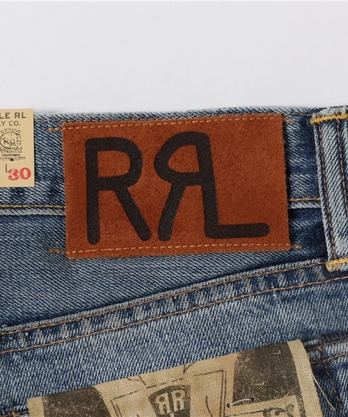 RRL（ダブル アール エル）の「スリムフィット セルビッジ ジーンズ（デニムパンツ・メンズ・ブルー系9・30/30/32/32/32/30/34/32/29/30/28/32/36/32/28/30/31/30/33/32/31/32/30/32/29/32）」の11枚目の写真
