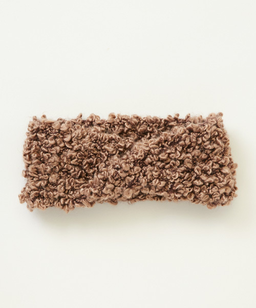 チャイハネ（チャイハネ）の「【チャイハネ】ポコポコターバン風ヘアバンド（ヘアバンド・レディース・ブラウン/ブルー/グレー・FREE）」の3枚目の写真