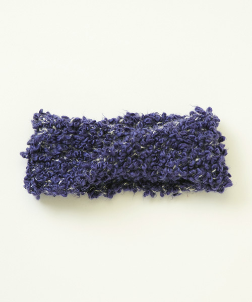 チャイハネ（チャイハネ）の「【チャイハネ】ポコポコターバン風ヘアバンド（ヘアバンド・レディース・ブラウン/ブルー/グレー・FREE）」の5枚目の写真