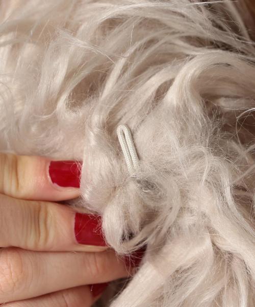 Another Edition（アナザーエディション）の「フェイクファーコート/　AEMBC FAKE FUR CT（その他アウター・レディース・ベージュ/ピンク・FREE）」の13枚目の写真