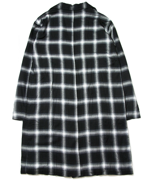JACKROSE（ジャックローズ）の「 Luvオンブレチェックチェスターコート（シャツ/ブラウス・メンズ・ブラック/レッド・L/M）」の10枚目の写真