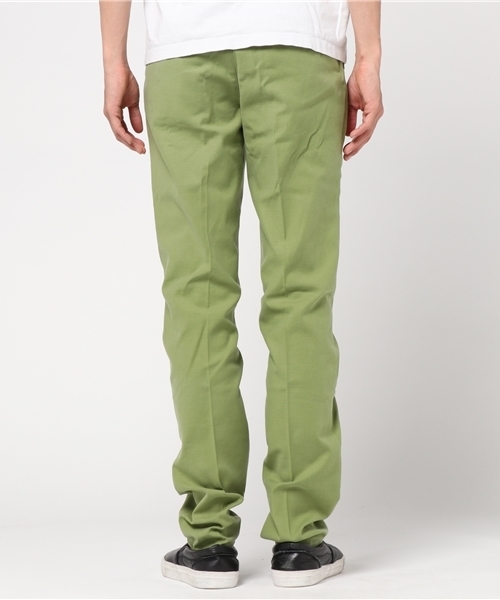 ABAHOUSE（アバハウス）の「【Recency of Mine】コットン/テンセル ストレッチバックサテン（スラックス・メンズ・オリーブ/ブラック・48/46/44/50）」の4枚目の写真