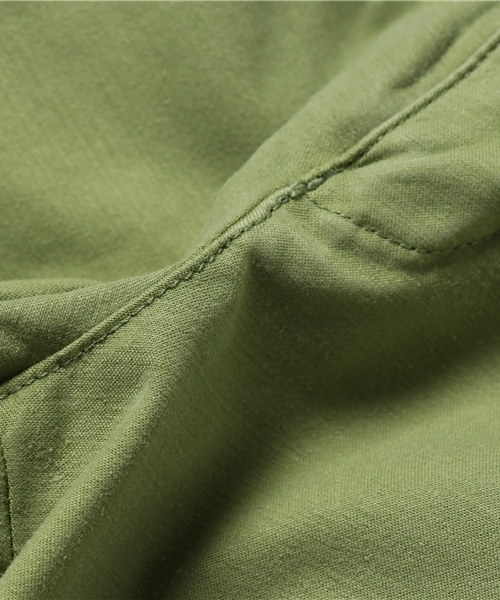 ABAHOUSE（アバハウス）の「【Recency of Mine】コットン/テンセル ストレッチバックサテン（スラックス・メンズ・オリーブ/ブラック・48/46/44/50）」の12枚目の写真