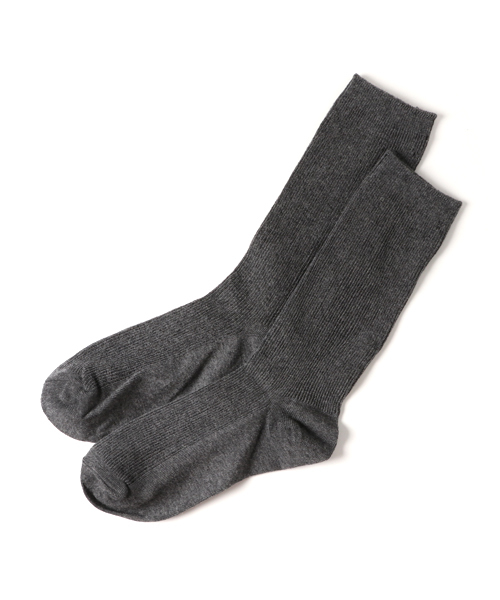 Fun & Daily（ファンアンドデイリー）の「F&D : リブ編みナチュラルソックス（ソックス/靴下・レディース・グレー/チャコールグレー/ワインレッド/マスタード/ブラック/ブルー/ホワイト/ベージュ/ピンク/ブラウン/グリーン・FREE）」の17枚目の写真