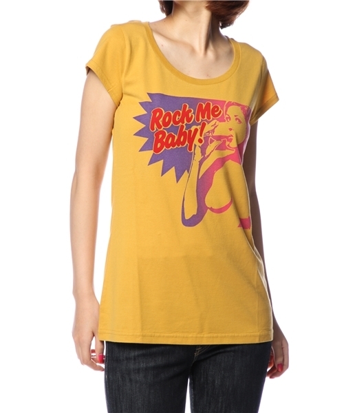 HYSTERIC GLAMOUR（ヒステリックグラマー）の「ROCK ME BABY pt T-SH  