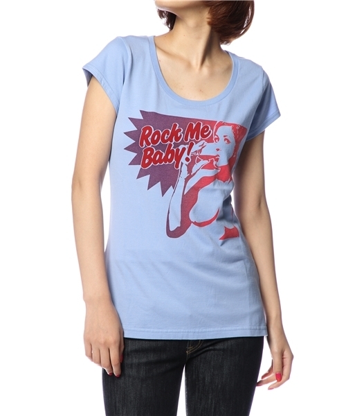 HYSTERIC GLAMOUR（ヒステリックグラマー）の「ROCK ME BABY pt T-SH