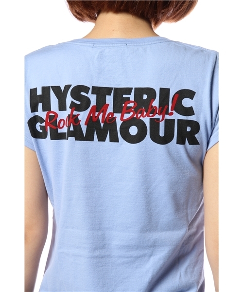 HYSTERIC GLAMOUR（ヒステリックグラマー）の「ROCK ME BABY pt T-SH