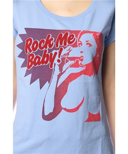 HYSTERIC GLAMOUR（ヒステリックグラマー）の「ROCK ME BABY pt T-SH