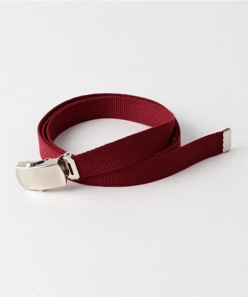 coen(コーエン)の「ロングガチャベルト(ベルト・レディース・ナチュラル/レッド/ダークグリーン/ネイビー・FREE)」の1枚目の写真