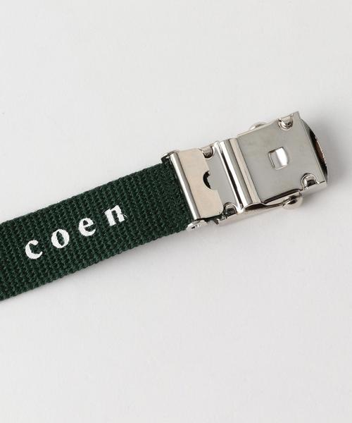 coen(コーエン)の「ロングガチャベルト(ベルト・レディース・ナチュラル/レッド/ダークグリーン/ネイビー・FREE)」の7枚目の写真