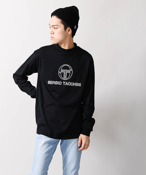 SERGIO TACCHINI（セルジオタッキーニ）の「∴WEGO/SERGIO TACCHINIコラボロングTシャツ（Tシャツ/カットソー・メンズ・ブラック/レッド/イエロー・MEDIUM/LARGE）」の19枚目の写真