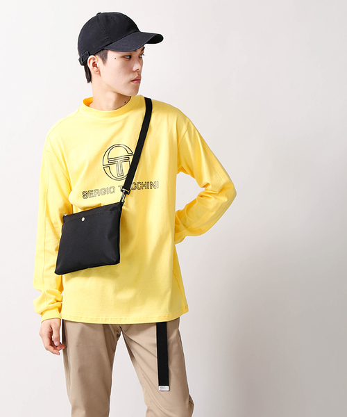 SERGIO TACCHINI（セルジオタッキーニ）の「∴WEGO/SERGIO TACCHINIコラボロングTシャツ（Tシャツ/カットソー・メンズ・ブラック/レッド/イエロー・MEDIUM/LARGE）」の21枚目の写真