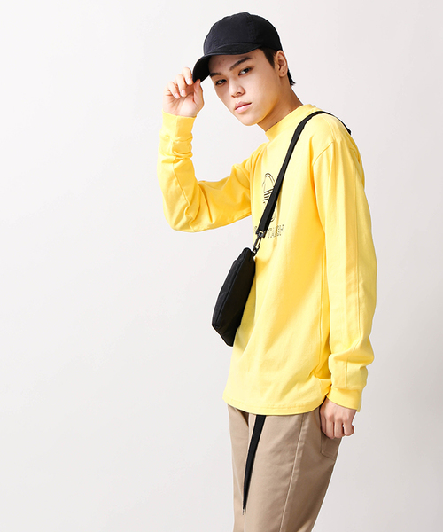 SERGIO TACCHINI（セルジオタッキーニ）の「∴WEGO/SERGIO TACCHINIコラボロングTシャツ（Tシャツ/カットソー・メンズ・ブラック/レッド/イエロー・MEDIUM/LARGE）」の22枚目の写真