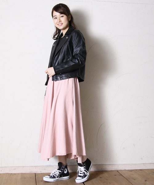 rps(アールピーエス)の「ライダースジャケット(ライダースジャケット・レディース・ブラック/ブラウン/キャメル/グレイッシュベージュ/ピンクベージュ・M)」の21枚目の写真