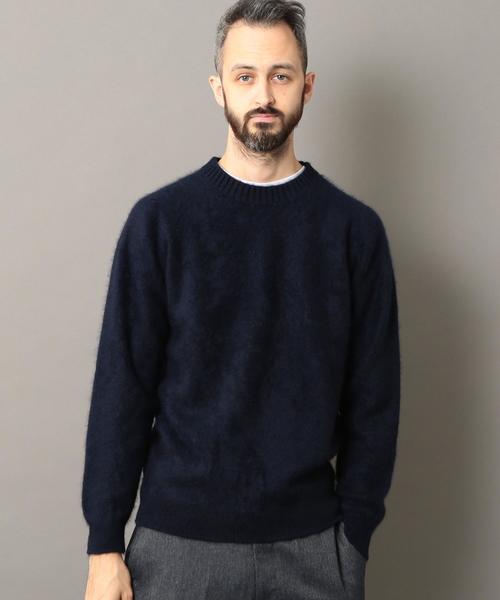 値下げ中9ユナイテッドアローズ カシミヤ100 シャギーニット プルオーバー BEAUTY&YOUTH UNITED ARROWS（ビューティーアンドユースユナイテッド