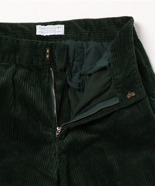 CIAOPANIC TYPY（チャオパニックティピー）の「太コールワイドクロップドパンツ（その他パンツ・レディース・グリーン/ネイビー/ベージュ・MEDIUM/SMALL）」の11枚目の写真