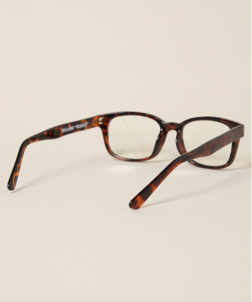 BEAMS（ビームス）の「【WEB限定】 BEAMS / オリジナル眼鏡 “MAKE”（メガネ・メンズ・ブラック/ブラウン・ONE SIZE）」の7枚目の写真