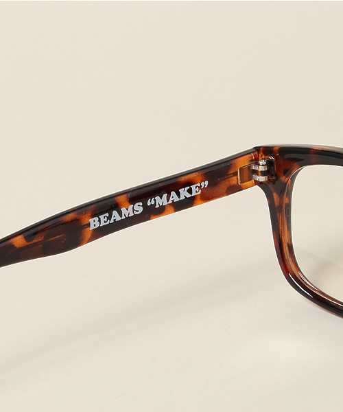BEAMS（ビームス）の「【WEB限定】 BEAMS / オリジナル眼鏡 “MAKE”（メガネ・メンズ・ブラック/ブラウン・ONE SIZE）」の9枚目の写真