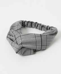 N.（N. Natural Beauty Basic） | チェックターバン(ヘアバンド)