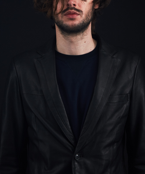 5351 POUR LES HOMMES（ゴーサンゴーイチプールオム）の「ベジタブルラムレザージャケット（テーラードジャケット・メンズ・ブラック・44(S)/46(M)/48(L)/50(XL)）」の11枚目の写真