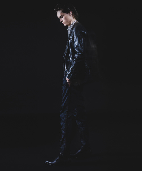 5351 POUR LES HOMMES（ゴーサンゴーイチプールオム）の「ベジタブルラムレザージャケット（テーラードジャケット・メンズ・ブラック・44(S)/46(M)/48(L)/50(XL)）」の16枚目の写真