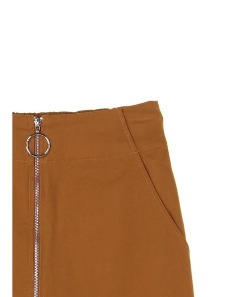 YECCA VECCA（イェッカヴェッカ）の「ＺＩＰタイトスカート（スカート・レディース・ブラック/キャメル/カーキ・FREE）」の9枚目の写真