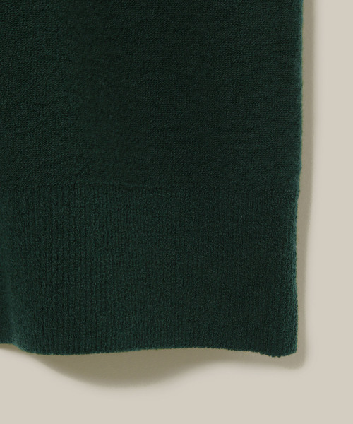 ADAM ET ROPE'（アダムエロペ）の「ストレッチウールホールガーメントクルーネックニット（ニット/セーター・メンズ・ブラック/グレー/グリーン・M/L）」の15枚目の写真