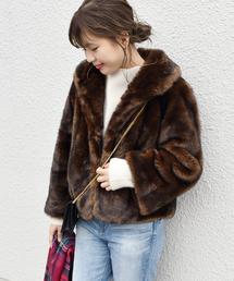 Khaju | Khaju:エコファーショートコート◇(その他アウター)