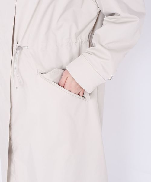 SHIPS（シップス）の「LIMONTAフードロングコート◇（その他アウター 